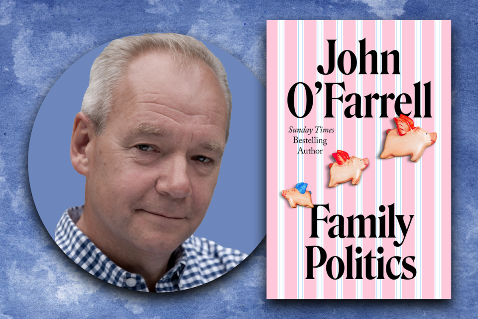 O’Farrell uses comedy about a domestic rift to explore modern factional politics in Britain in his novel, ‘Family Politics’ (Penguin Random House/Tim Goffe)