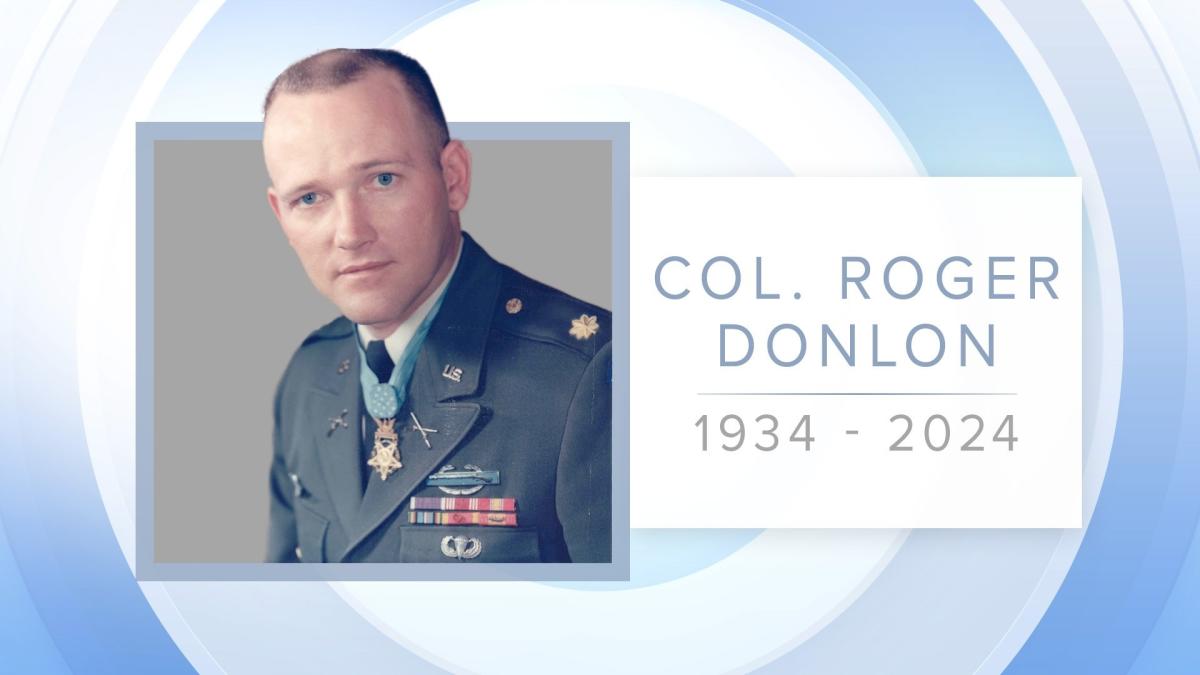 Roger Donlon, first Vietnam War Medal of Honor recipient, dies