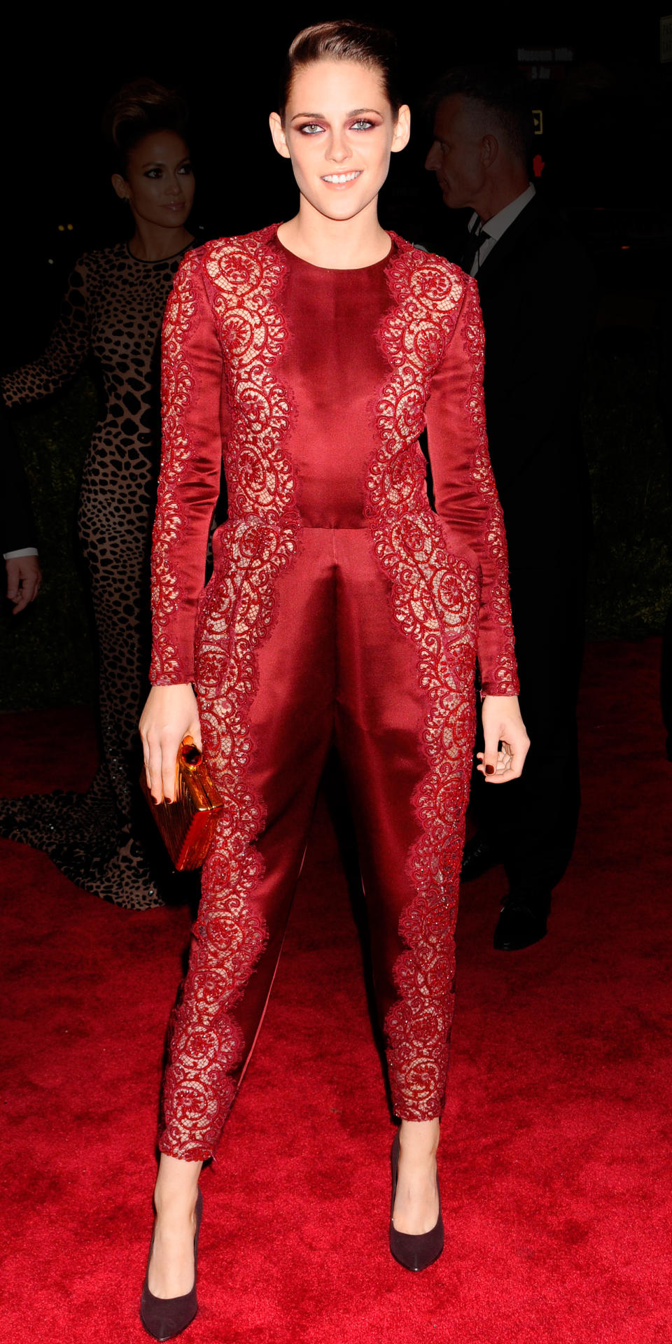 In Stella McCartney at the Met Gala in N.Y.C., 2013