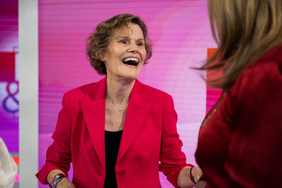 TODAY -- Pictured: Judy Blume on Thursday, January 12, 2023 -- (Photo by: Helen Healey/NBC via Getty Images)