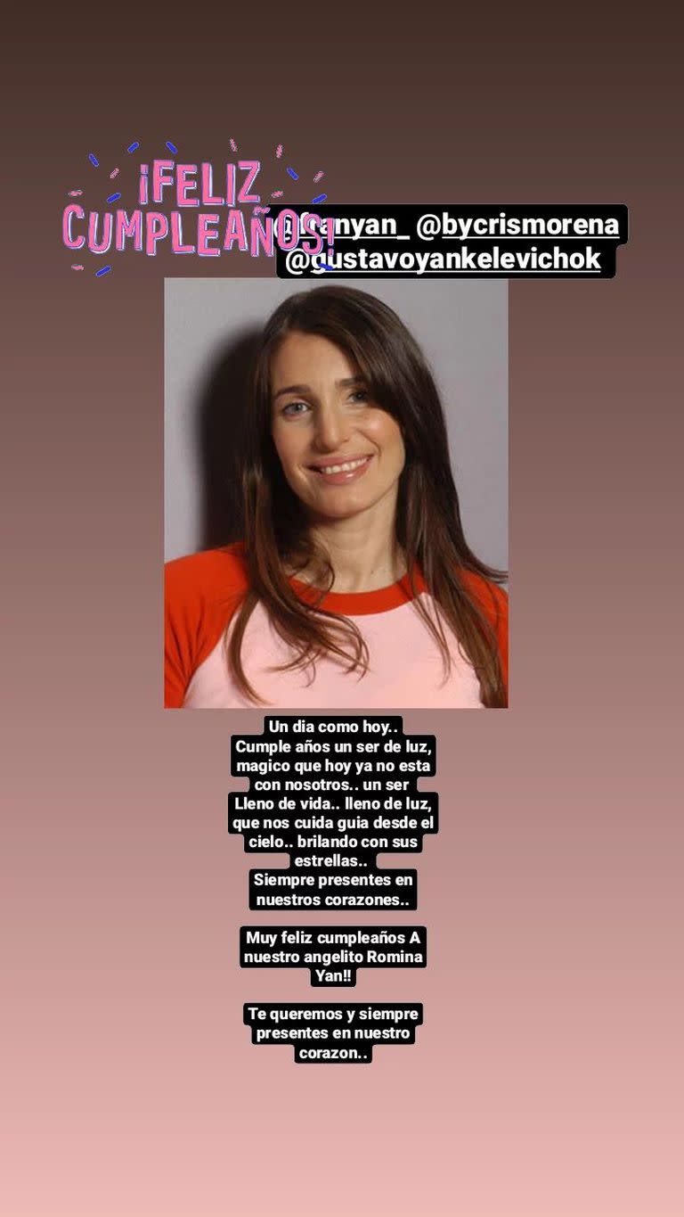 La página de fans de Instagram de la actriz también se unió al homenaje.