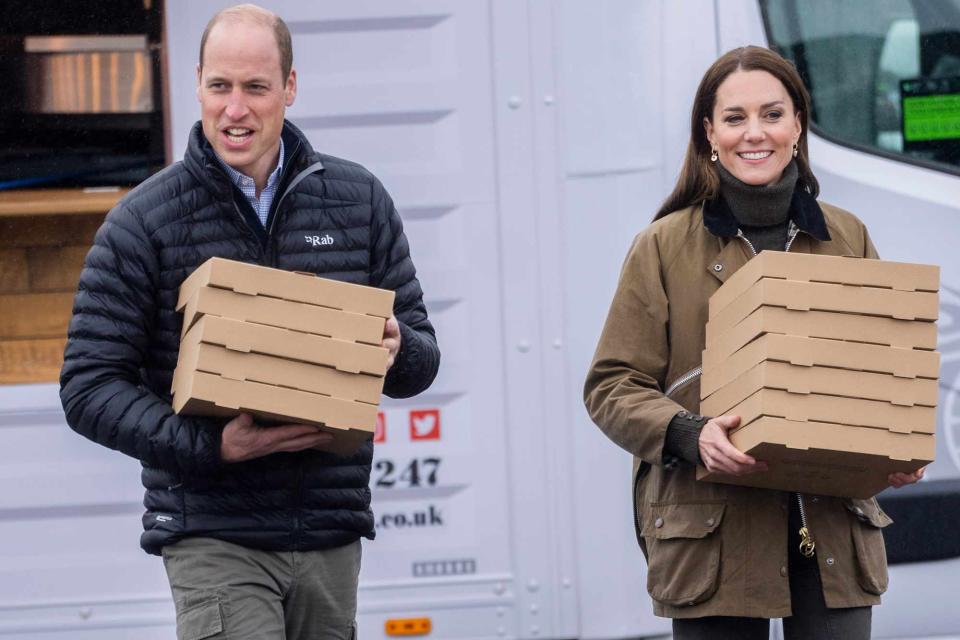 Mark Cuthbert/UK Press via Getty Prince William and Kate Middleton