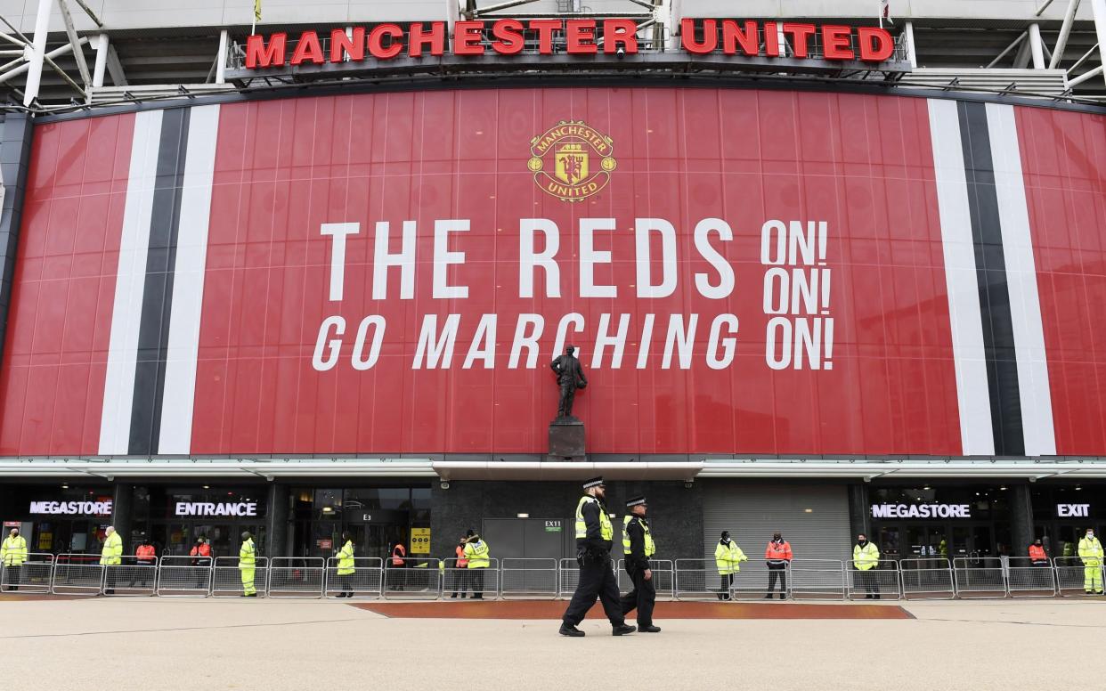 Manchester United's Old Trafford stadium - PETER POWELL/EPA-EFE/Shutterstock