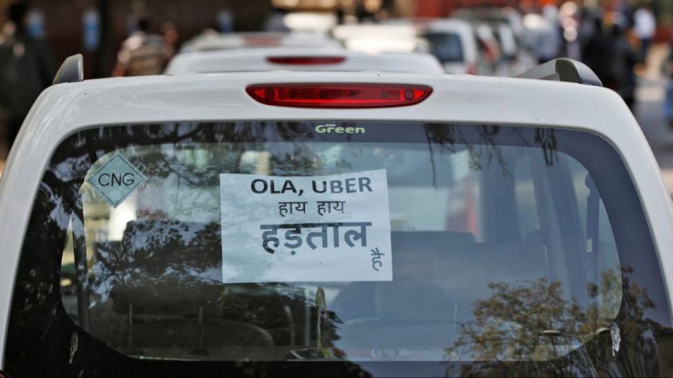 India-ola-uber