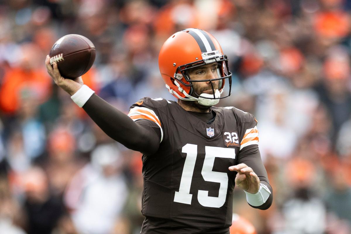 Joe Flacco named Browns starting quarterback for rest of season after