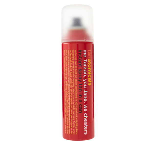 Tanatomicals Instant Spray Can in a Tan, £6.99, Superdrug