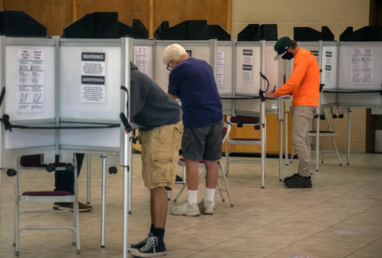 Everyone will get a mail-in ballot this year. For those who do not wish to vote by mail, the polls open at 7 a.m. June 7 where voters can vote the old-fashioned way or drop-off their mail-in ballot.