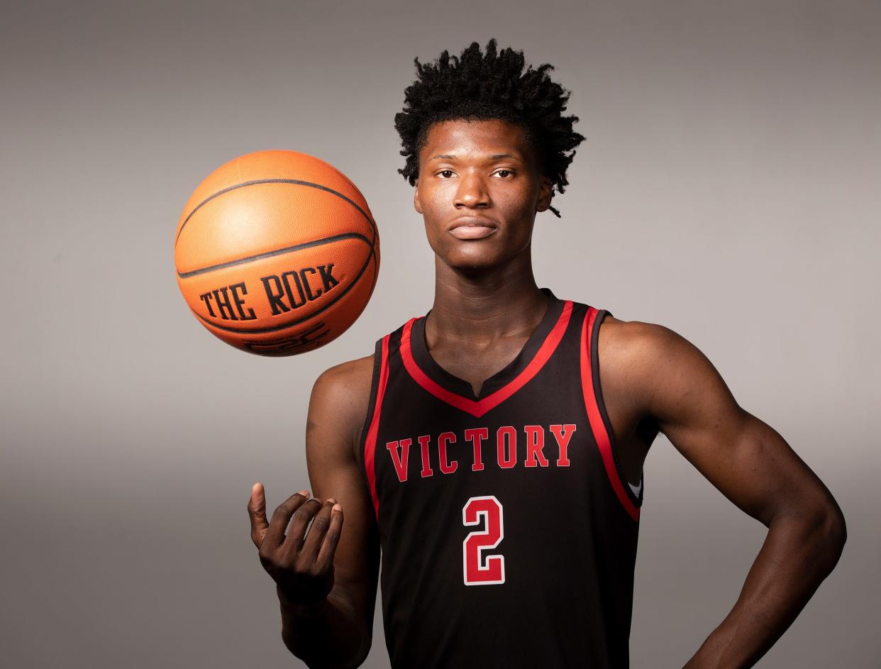 All County Basketball - Victory Christian Academy - Lorenzo Cason in Lakeland Fl. Monday April 1, 2024.
Ernst Peters/The Ledger