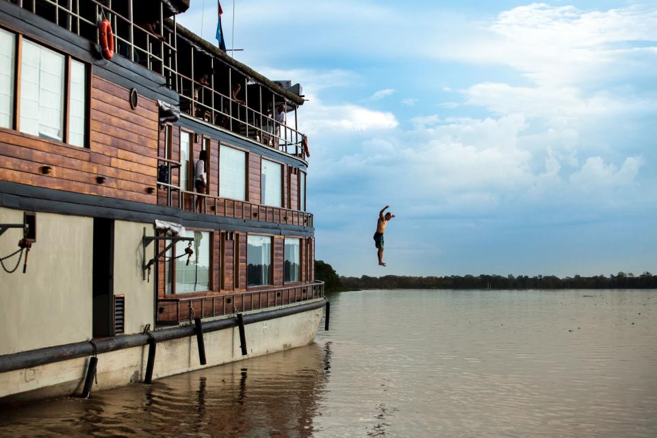 <cite class="credit">Photo: Rodrigo Rodich / Courtesy of Delfin Amazon Cruises</cite>