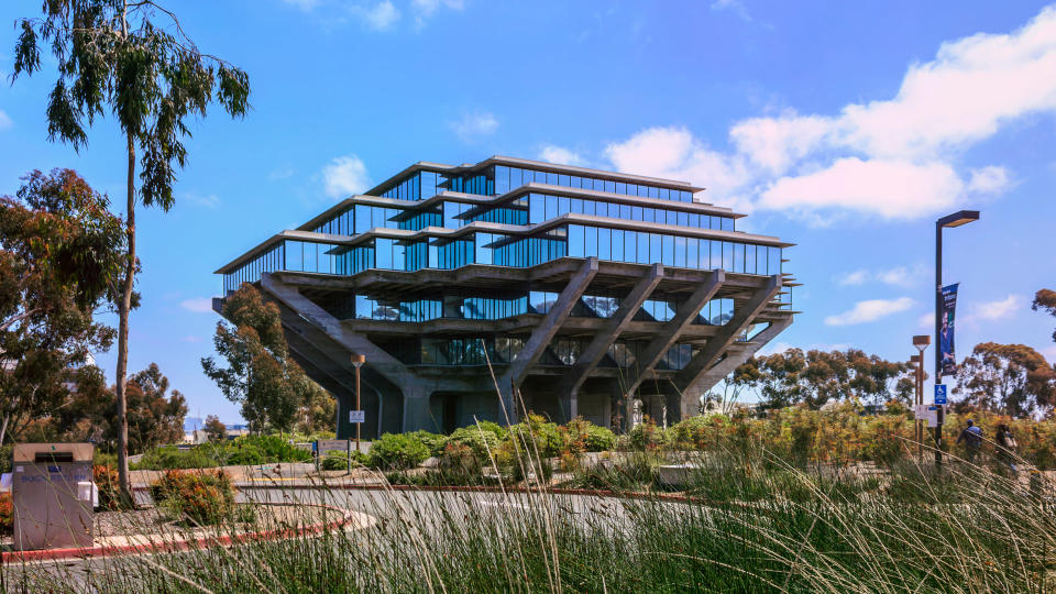 University of California San Diego Geisel Library campus