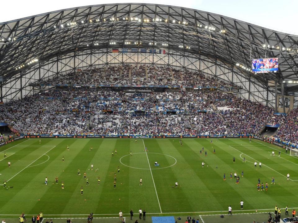 A general view of the Stade Orange Vélodrome (AFP via Getty Images)