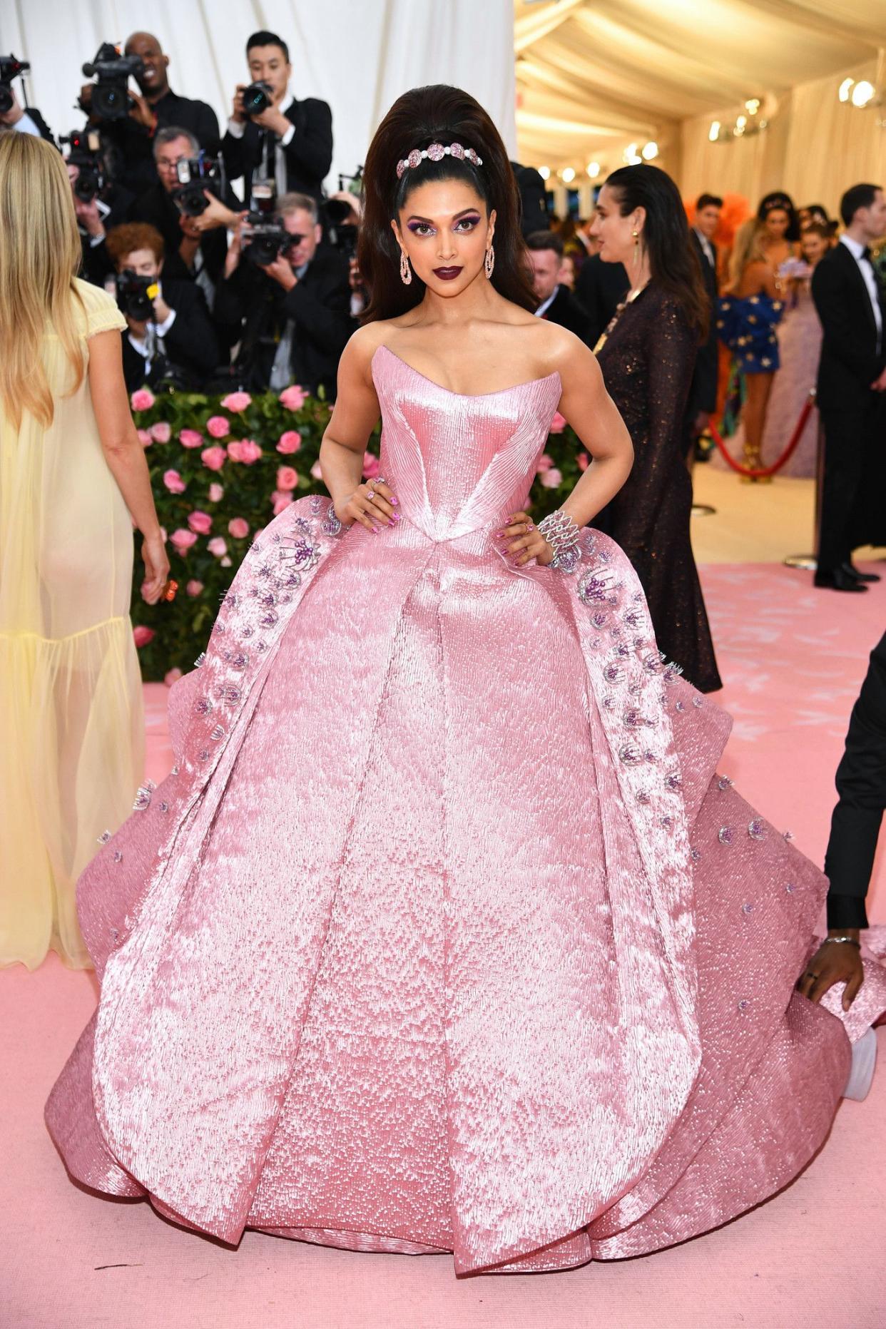 Deepika Padukone attends The 2019 Met Gala Celebrating Camp: Notes on Fashion at Metropolitan Museum of Art on May 06, 2019 in New York City.