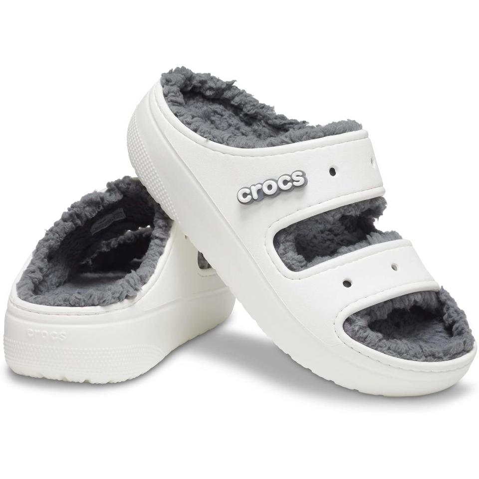 <p><a href="https://go.redirectingat.com?id=74968X1596630&url=https%3A%2F%2Fwww.zappos.com%2Fp%2Fcrocs-classic-cozzzy-sandal-white%2Fproduct%2F9713208&sref=https%3A%2F%2Fwww.menshealth.com%2Fstyle%2Fg46859052%2Fmost-comfortable-sandals-for-men%2F" rel="nofollow noopener" target="_blank" data-ylk="slk:Shop Now;elm:context_link;itc:0;sec:content-canvas" class="link ">Shop Now</a></p><p>Classic Cozzzy Sandal</p><p>zappos.com</p><p>$54.95</p>