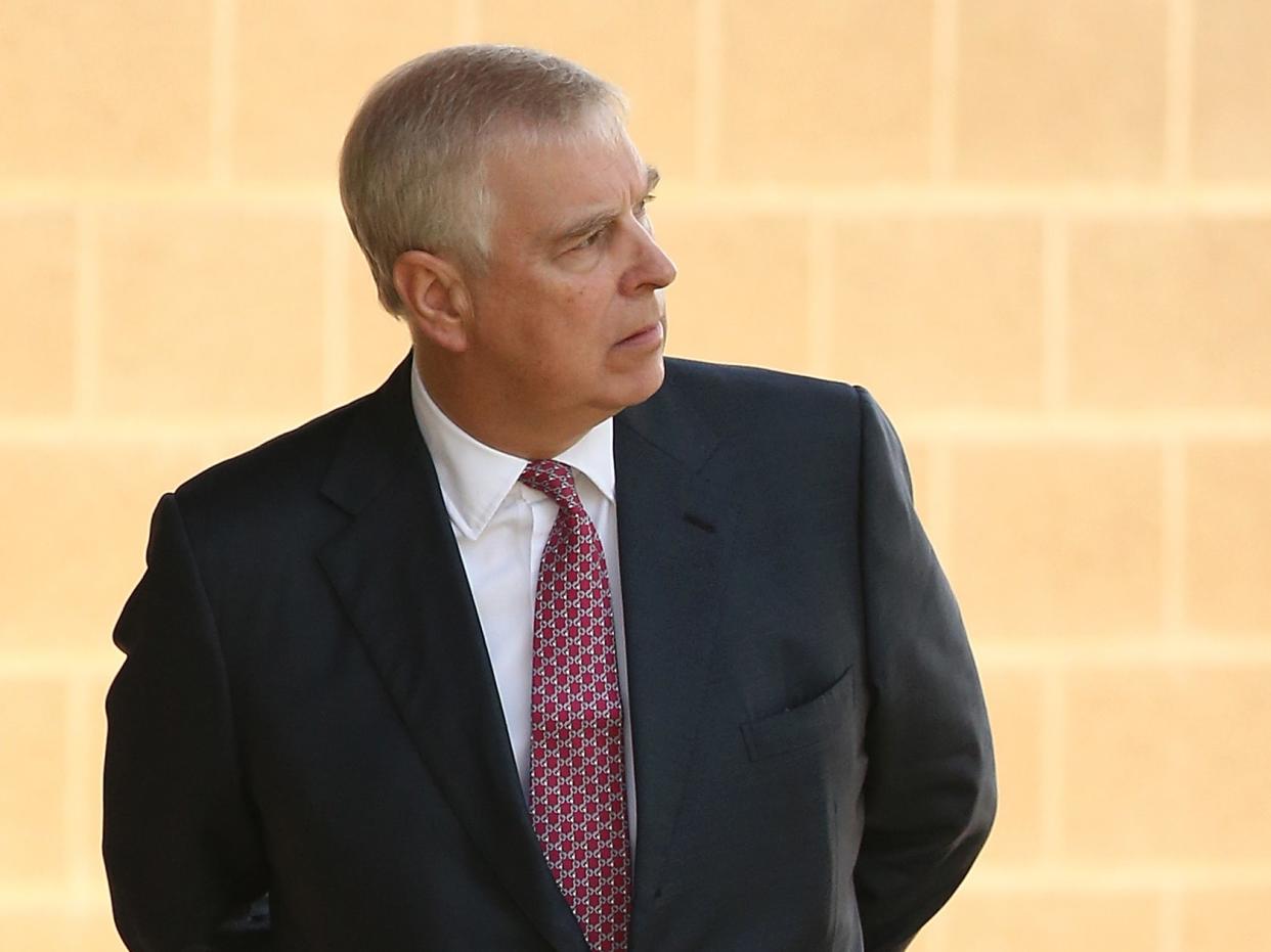 A woman has claimed she saw Prince Andrew with Virginia Giuffre in a London club, according to a lawyer: Getty Images