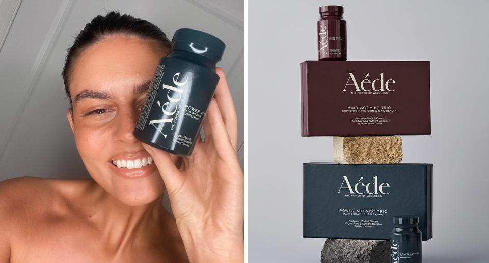 Aéde Hair Activist and Power Activist supplements