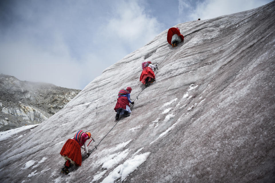 The Cholita Climbers.