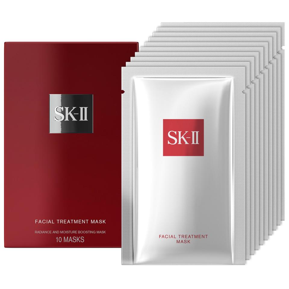 <p><a href="https://go.redirectingat.com?id=74968X1596630&url=https%3A%2F%2Fbluemercury.com%2Fproducts%2Fsk-ii-facial-treatment-mask-10pk&sref=https%3A%2F%2Fwww.harpersbazaar.com%2Fbeauty%2Fskin-care%2Fg22612355%2Fbest-face-masks%2F" rel="nofollow noopener" target="_blank" data-ylk="slk:Shop Now;elm:context_link;itc:0;sec:content-canvas" class="link ">Shop Now</a></p><p>Facial Treatment Mask (Pack of 10)</p><p>$145.00</p><span class="copyright">Bluemercury</span>