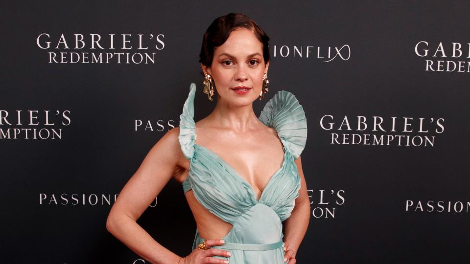 Melanie Zanetti at the premiere of Gabriel's Redemption Part 1