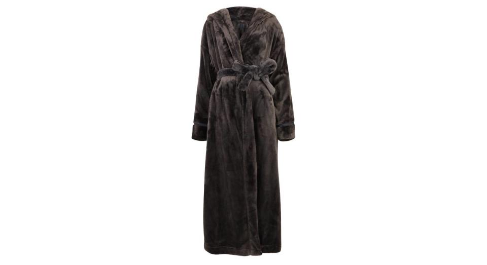 Fleece Long Dressing Gown 