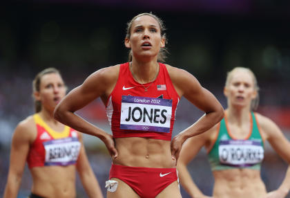 Lolo Jones finished fourth in the Women's 100m Hurdles. (Getty Images)