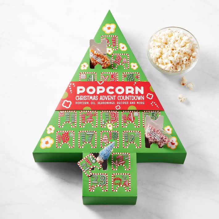 <p><a href="https://go.redirectingat.com?id=74968X1596630&url=https%3A%2F%2Fwww.williams-sonoma.com%2Fproducts%2Fchristmas-popcorn-advent-calendar&sref=https%3A%2F%2Fwww.cosmopolitan.com%2Fstyle-beauty%2Ffashion%2Fg34055793%2Fadvent-calendars-for-teens%2F" rel="nofollow noopener" target="_blank" data-ylk="slk:Shop Now;elm:context_link;itc:0;sec:content-canvas" class="link ">Shop Now</a></p><p>Christmas Popcorn Advent Calendar</p><p>williams-sonoma.com</p><p>$54.95</p><span class="copyright">Williams-Sonoma</span>