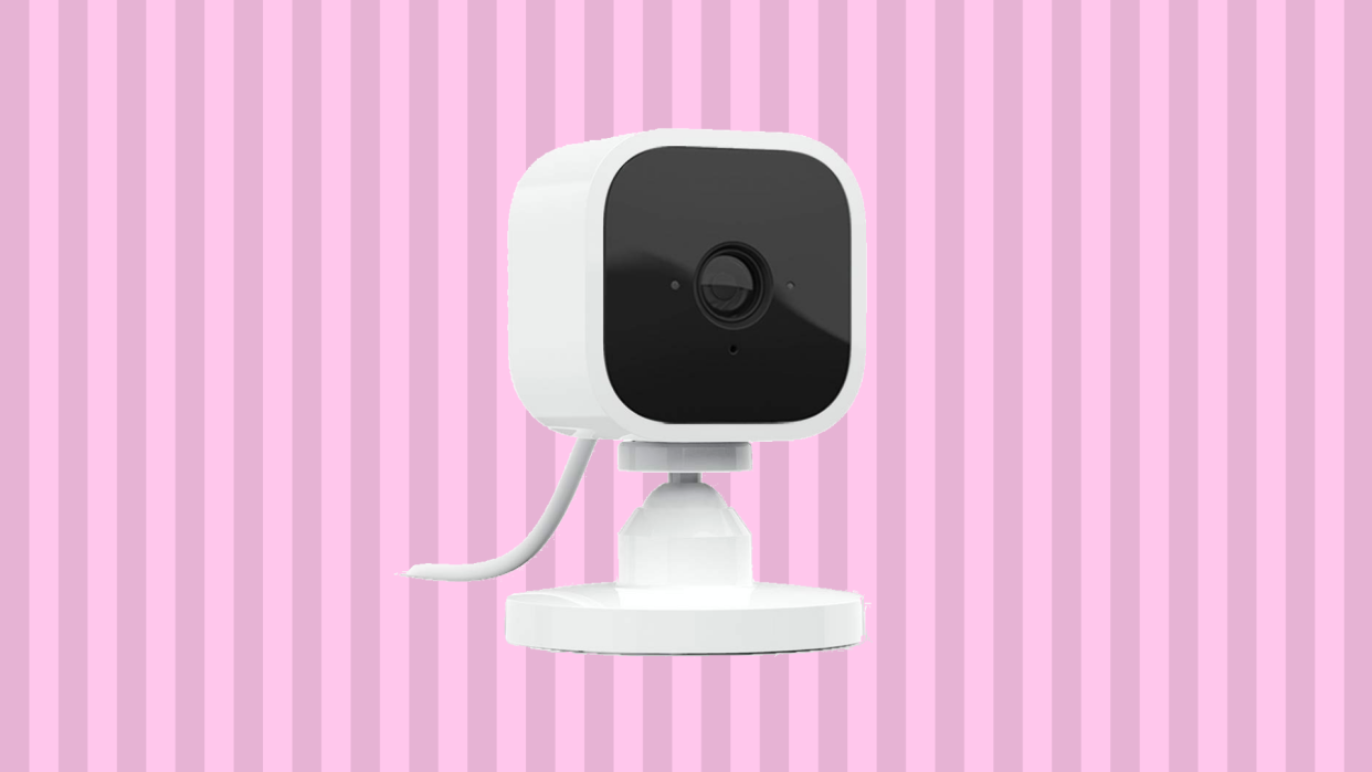 Stay safe—and save big—with the Blink Mini HD smart home camera. (Photo: Amazon)