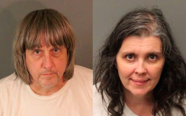 David Allen Turpin (left) and Louise Anna Turpin were sentenced to life imprisonment for the abuse of their children. (Photo: via Associated Press)