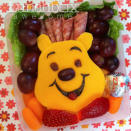 Heather has created recognisable faces from famous Disney cartoons including Goofy, Captain Hook, Woody from Toy Story, Winnie the Pooh, Eeyore and Tigger for the bentos. <br><br>Photo: Heather Sitarzewski
