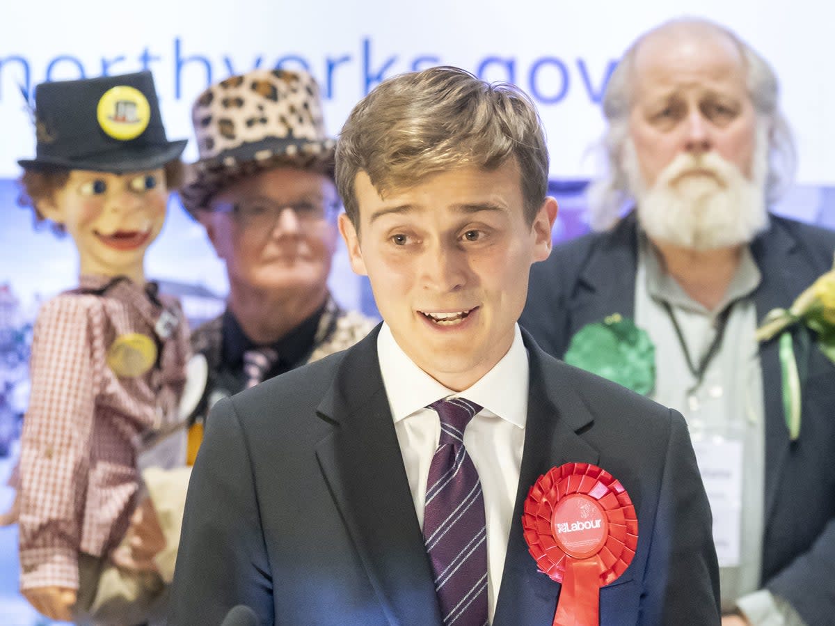 Selby byelection winner and new Labour MP Keir Mather (PA)