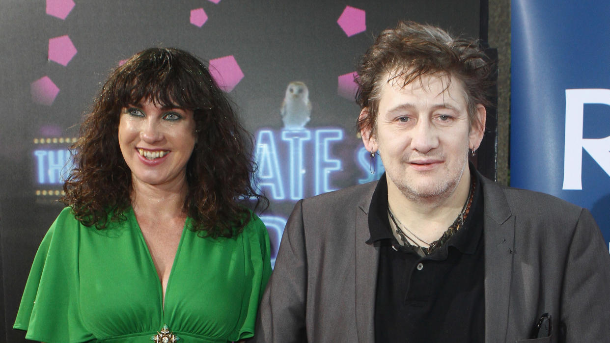 Shane MacGowan is now back at home with wife Victoria Mary Clarke after his recent stay in hospital. (FilmMagic)