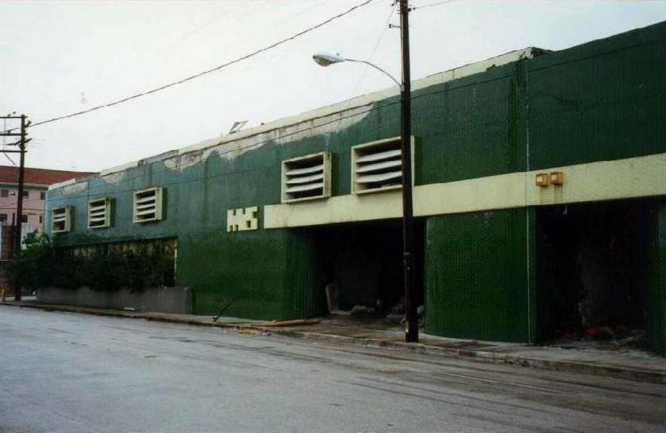 In 2002, a concrete factory that had been a Wynwood warehouse.