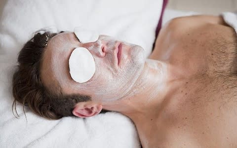 Man in spa - Credit: Alamy Stock Photo