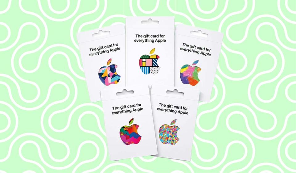 For a limited time, Apple gift cards (purchased from Amazon) come with a $10 credit (good at Amazon). (Photo: Apple)