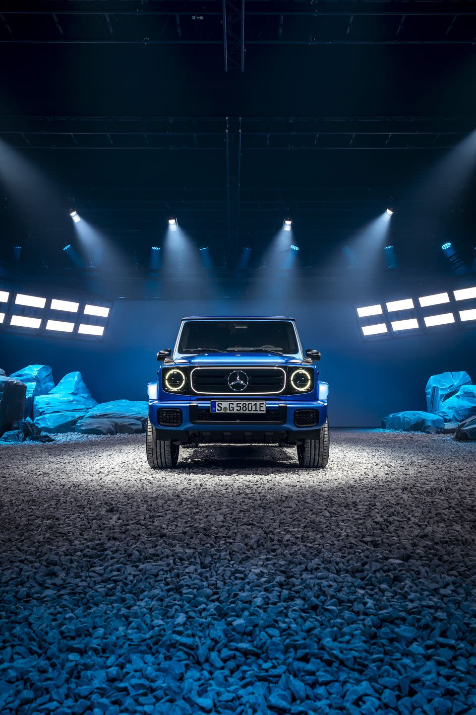 mercedes benz g 580 with eq technology press images