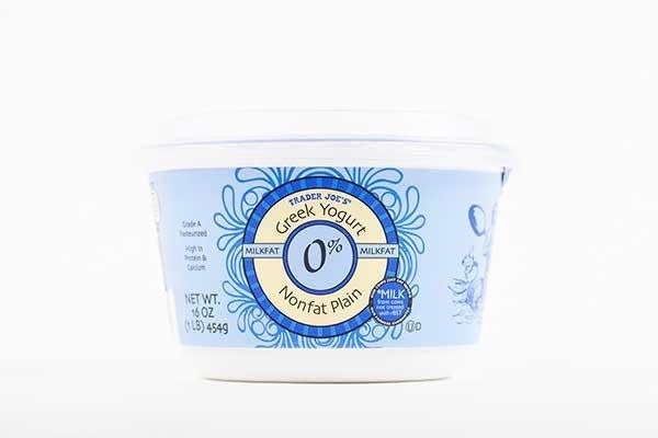 14) Trader Joe's Nonfat Plain Greek Yogurt