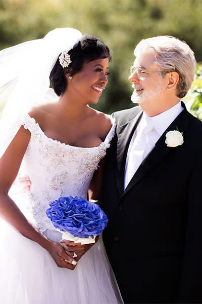 7. George Lucas and Mellody Hobson