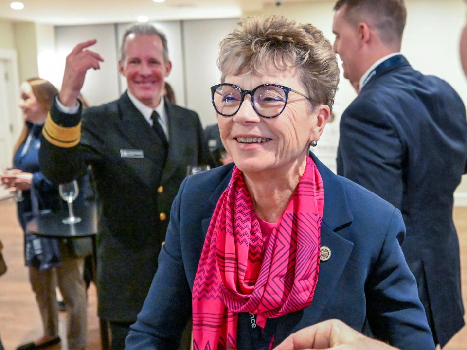 "A life at sea is worth the time and effort," said U.S. Department of Transportation Maritime Administration Rear Admiral Ann Phillips on Thursday at the Massachusetts Maritime Academy in Buzzards Bay. Phillips was a keynote speaker at the 12th annual Women on the Water Conference.