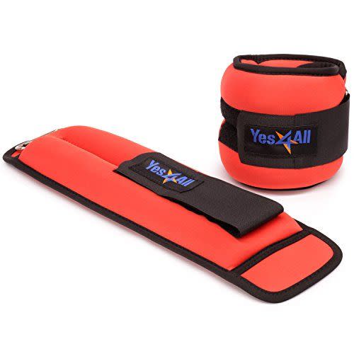 BalanceFrom GoFit Fully Adjustable Ankle Wrist Arm Leg Weights for sale  online