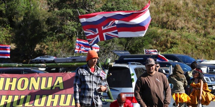 hawaiian protest