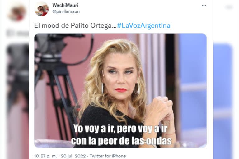 Marcela Tinayre no faltó en los memes (Captura Instagram)