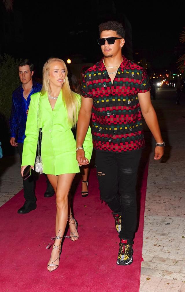 Patrick Mahomes' Wife Brittany Dons Versace Cutout Dress at ESPYs 2023 – WWD