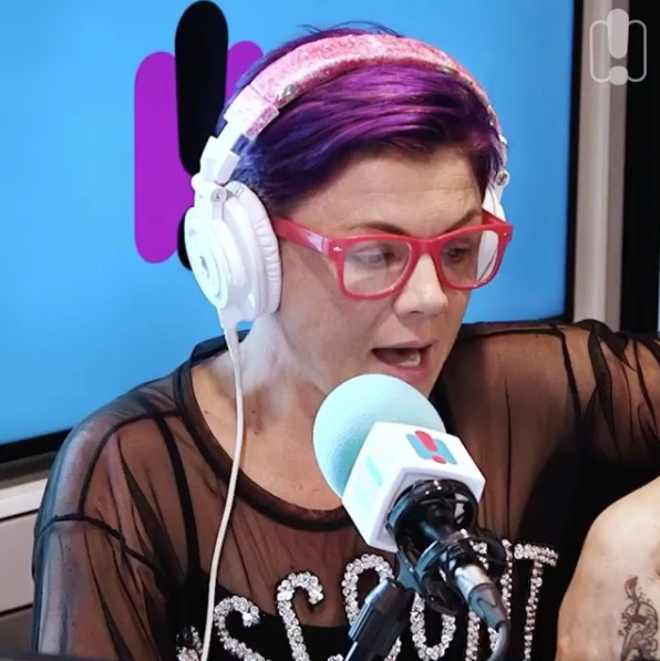 Radio host Em clapped back at Kyle for slamming her show. Source: 2Day FM