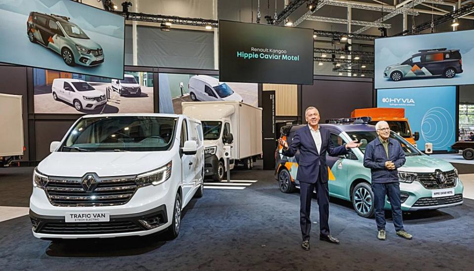 雷諾IAA車展推出電動廂型車Trafic Van E-Tech Electric，行動旅