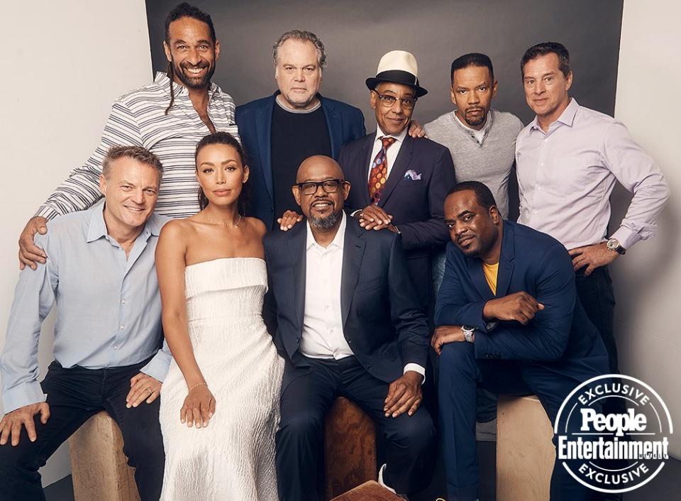 The Cast & Crew of Epix's  Godfather of Harlem