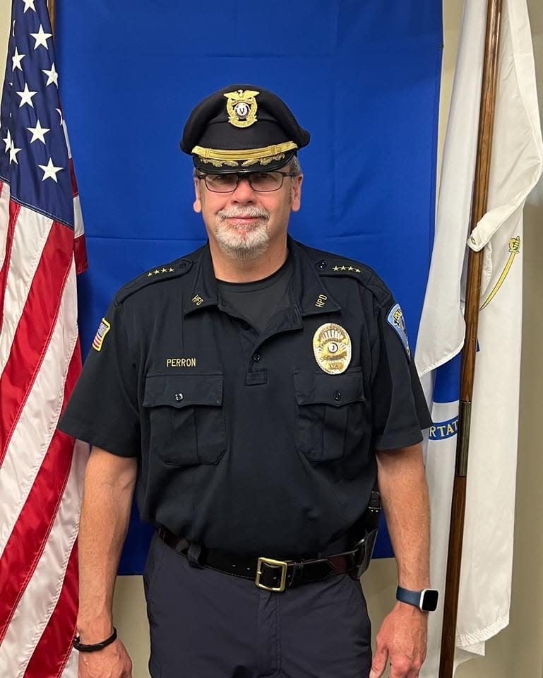 Hubbardston Chief of Police Dennis Perron announced that he would be leaving the job after 16 years.