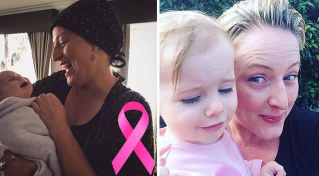 Mother-of-two Farrah Millar discovered she had cancer 18 hours after her second child was born. Photo: Facebook/Farrah Millar