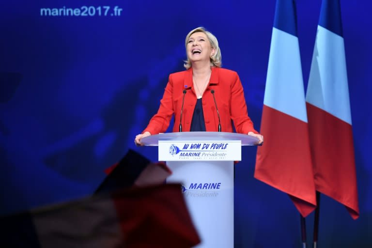 French presidential candidate for the far-right Front National (FN) party Marine Le Pen ratcheted up her rhetoric on immigration, Islam and France's colonial past