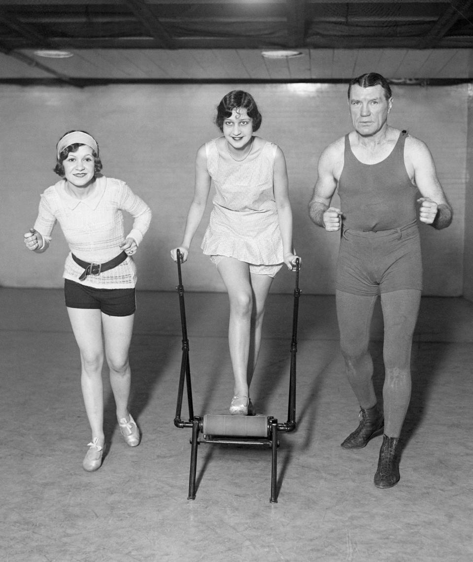 treadmill vintage fitness