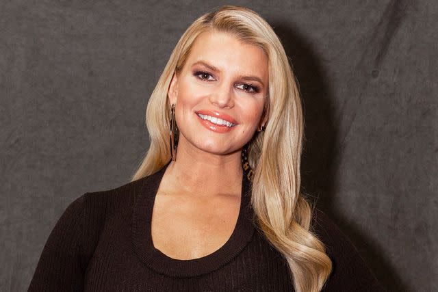 <p>Cindy Barrymore/Shutterstock</p> Jessica Simpson in February 2020