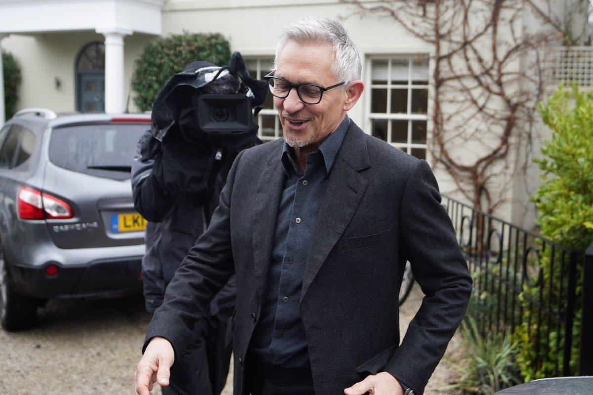 Gary Lineker will not host Match Of The Day this weekend (James Manning/PA) (PA Wire)